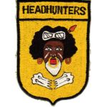 80th Fighter Squadron HEADHUNTERS Theatre Made Squadron Patch