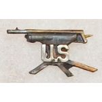Machine Gun Patriotic / Sweetheart Pin
