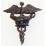 Army School Of Nursing Officers Collar Device