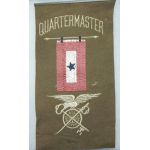 Quartermaster Corps Son In Service Wool Flag