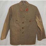 WWII Japanese Army NCO Summer Weight Tan Jacket