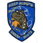 176th Assault Support Helicopter Company SHRIMP-BOAT Pocket Patch Vietnam