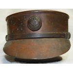 Naval Reserve Trench Art Visor Hat Candy Dish