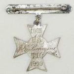 10th Cavalry Engraved Shooting Medal