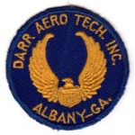 ASMIC WWII Army Air Forces / Civilian Pilot Training Program Darr Aero Tech. Inc. Patch