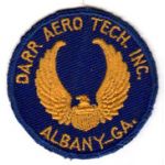 ASMIC WWII Army Air Forces / Civilian Pilot Training Program Darr Aero Tech. Inc. Patch