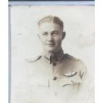 Identified Pilot Wearing Fold Down Collar Uniform Photo