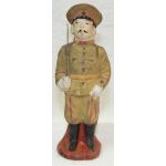 Japanese Meiji Era Officers Patriotic Statue