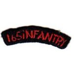 165th Infantry Japanese Made Tab