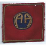WWI 82nd Division Bullion Patch.