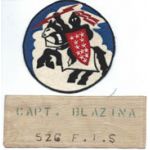 Identified 526th FIS French Made Squadron Patch