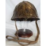 WWII Japanese Army Type 90 Helmet With Camo Net Cover