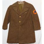 Late 1930's Air Corps Headquarters Kids Wool Overcoat