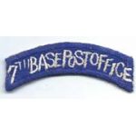 7th Base Post Office Tab