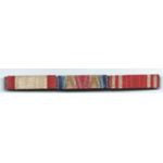 WWII Japanese Army Three Place Ribbon Bar