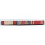 WWII Japanese Army Three Place Ribbon Bar