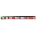 WWII Japanese Army Four Place Ribbon Bar