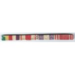 WWII Japanese Army Four Place Ribbon Bar