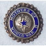 Blue Star Mothers Of WWII Patriotic / Sweetheart Pin