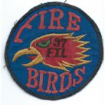 Vietnam 71st Assault Helicopter Company FIREBIRDS Pocket Patch With Callsign