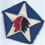 WWI 3rd Battalion 9th Infantry Regiment 2nd Division Patch