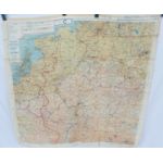 WWII Army Air Forces Identified Battle Of The Bulge C/D Escape Map