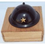 WWII Japanese Bakelite Army Helmet Victory Cased Sake Cup