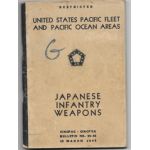 WWII Japanese Infantry Weapons CINCPAC Manual / Bulletin