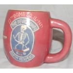 Korean War US Air Force 13th Bomb Squadron 1950's Unit Mug