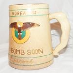 Korean War USAF 8th Bomb Squadron Korea Squadron Mug