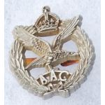 WWII Royal Air Force Army Air Corps War Economy Cap Badge