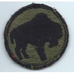 1940's-1950's 92nd Division Reverse Direction Japanese Made Patch