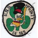 1950's US Navy Disney Design USS McGinty DE 365 Ships Patch