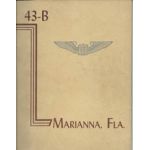 WWII AAF Marianna Florida 43-B Flight Training Class Book