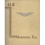 WWII AAF Marianna Florida 43-B Flight Training Class Book