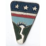 WWII CBI Ledo Road Multi-Piece Leather Patch