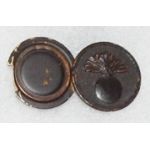 WWI Ordnance Photo Locket Enlisted Collar Disc