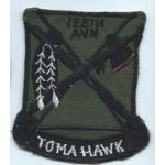 Vietnam 128th Aviation TOMAHAWKS Pocket Patch