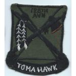 Vietnam 128th Aviation TOMAHAWKS Pocket Patch