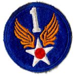 WWII AAF 1st Air Force Patch