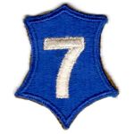 WWII 7th Corps Patch