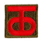 WWII 90th Division Patch