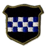 WWII 99th Division White Square First Variant Patch