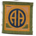 WWI 82nd Division Liberty Loan Patch