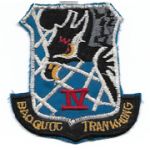 South Vietnamese IV Air Division Patch