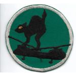 Vietnam 213th Assualt Support Helicopter Battalion BLACK CATS Pocket Patch