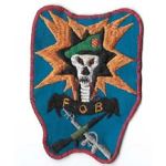 Vietnam Special Forces Blue Tooth FOB / Forward Observation Base SOG Shellburst Pocket Patch