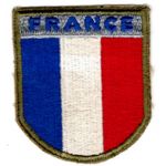 WWII France War Aid Patch