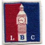 WWII London Base Command Patch On Felt