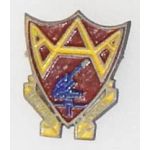 WWII 132nd Anti-Aircraft Artillery Battalion Theatre Made DI